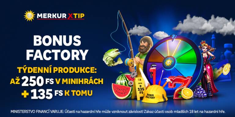 MerkurXtip: přehled bonusů 25. – 31.5.
